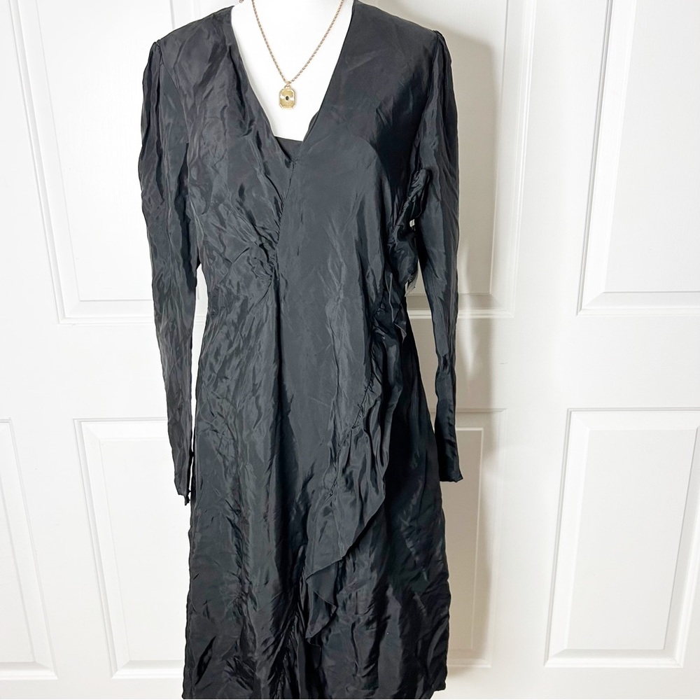 By Malene Birger Red Bixia Stretch Crepe Dress - Picture 5 of 13